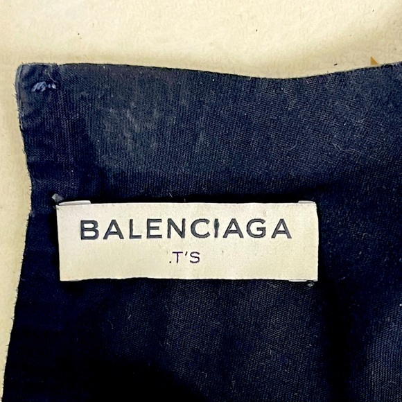 BALENCIAGA TOP IN NAVY BLUE - Picture 7 of 9